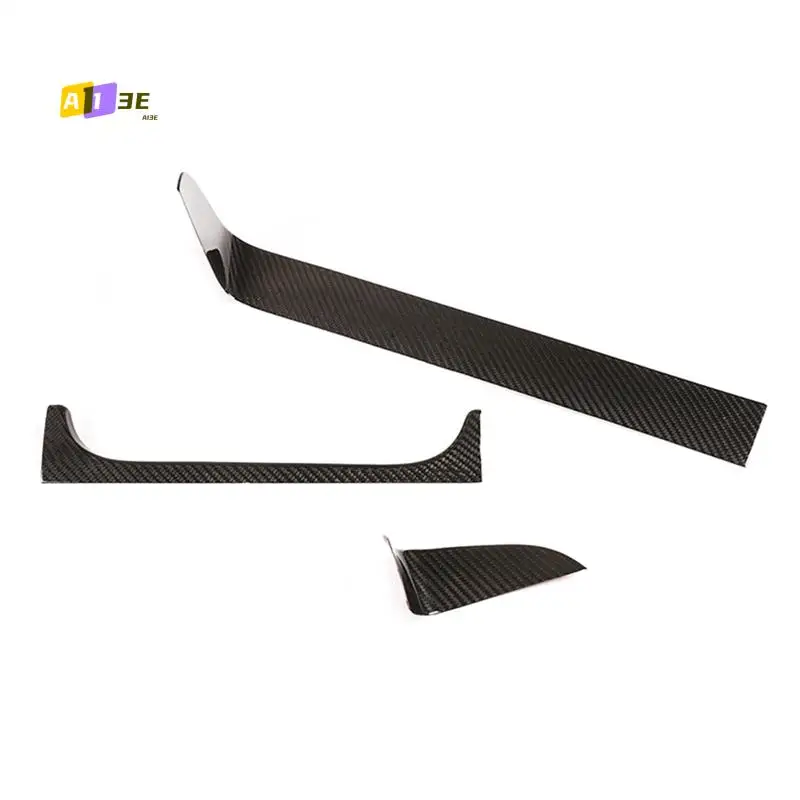 

A03E-For Mercedes-Benz G-Class G63 G350 G500 2019-2020 Dry Carbon Fiber Car Dashboard Display Screen Cover Trim Replacement Part