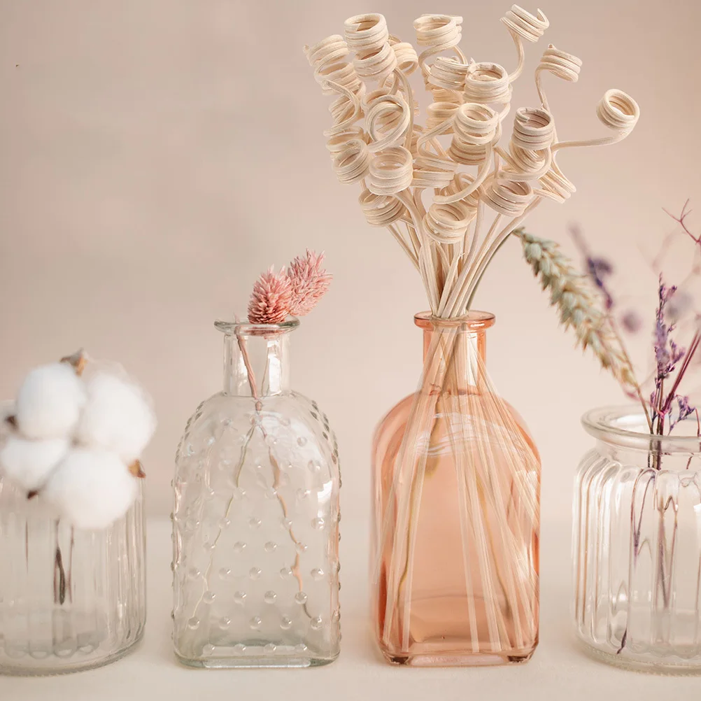 

12pcs Natural Rattan-Shaped Sticks Handmade Aroma Diffuser For Home Air Purification Bedroom Decor Fragrance Sticks Wooden