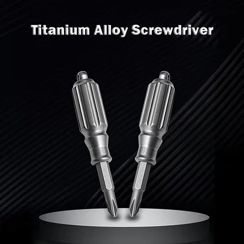 MINI Titanium Alloy Magnetic Force Screwdriver Combination Minor Repairs Laptop Computer Portable Multifunctional EDC Tools