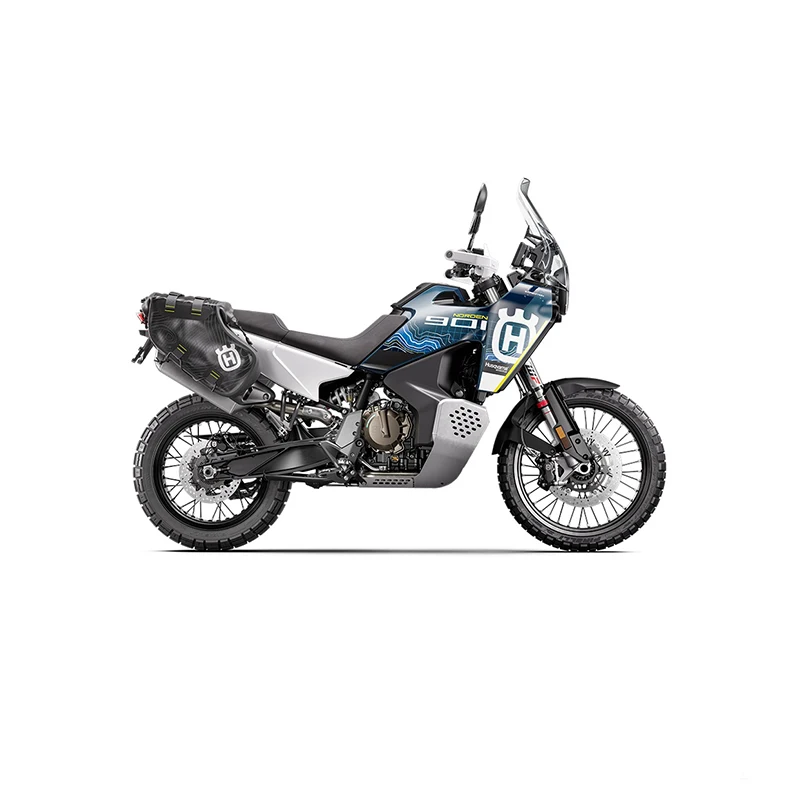 High quality Motorcycle Rubber Sticker Gas Fuel Oil Tank Pad Protector Cover Decals Case For Husqvarna Norden 901 NEW