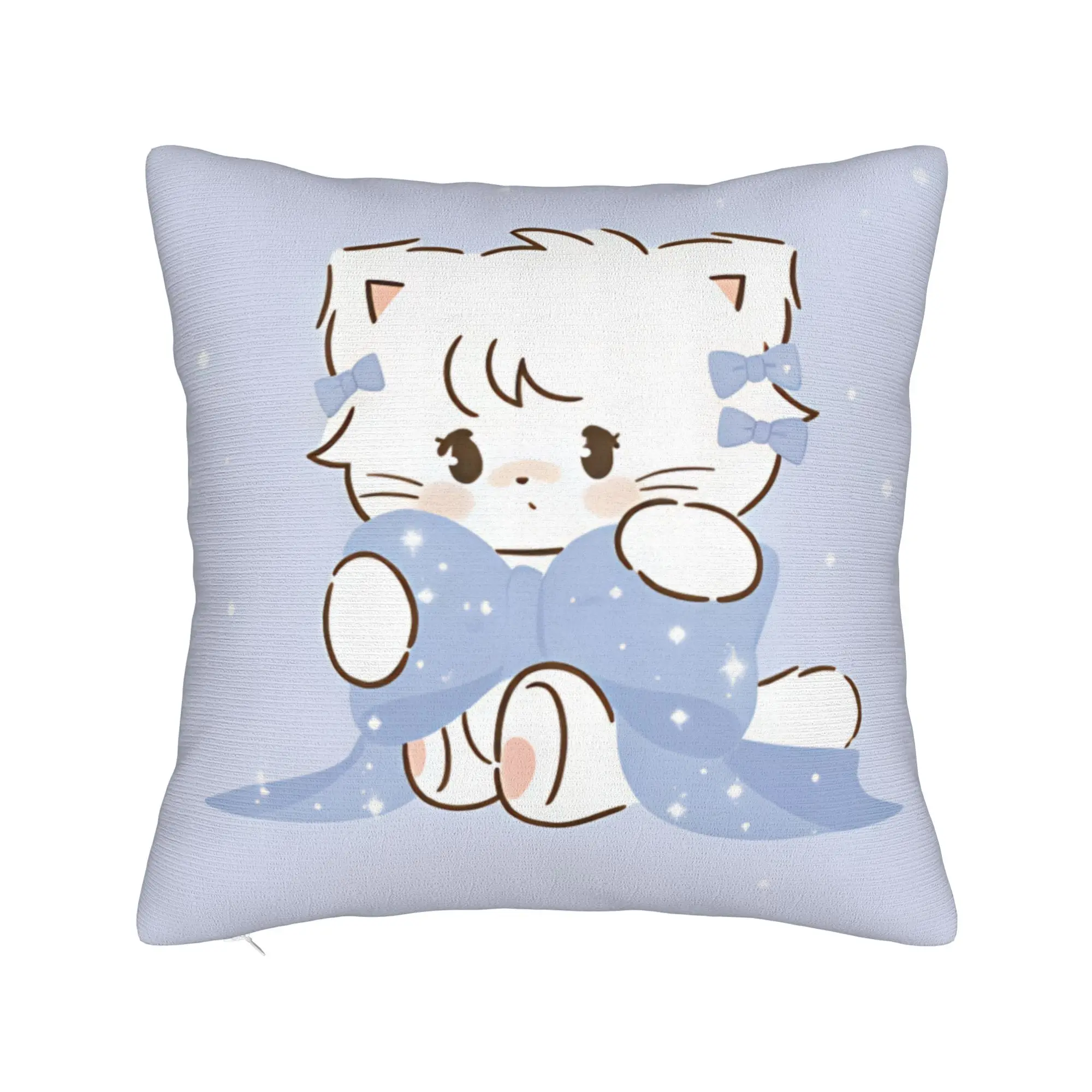 Mikkos Mousses Pillow Cover  Custom Cushion Cover Novelty Pillow Case For Living Room Chair