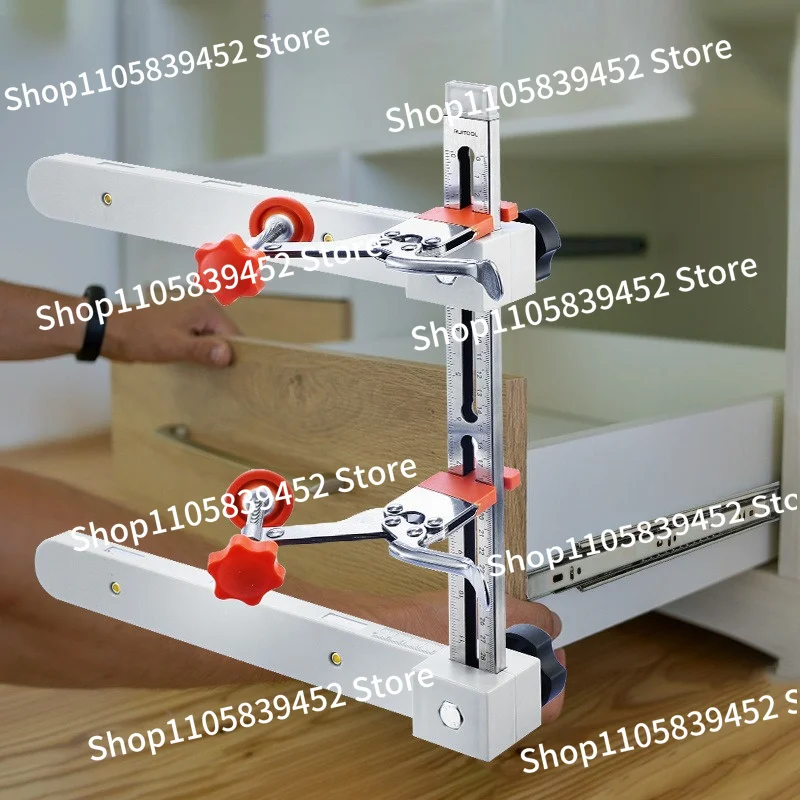 For Cabinet Drawer Track Punch Installation Plastic Stainless Steel Slide Rail Slide Rail Installation Auxiliary Tool Locator