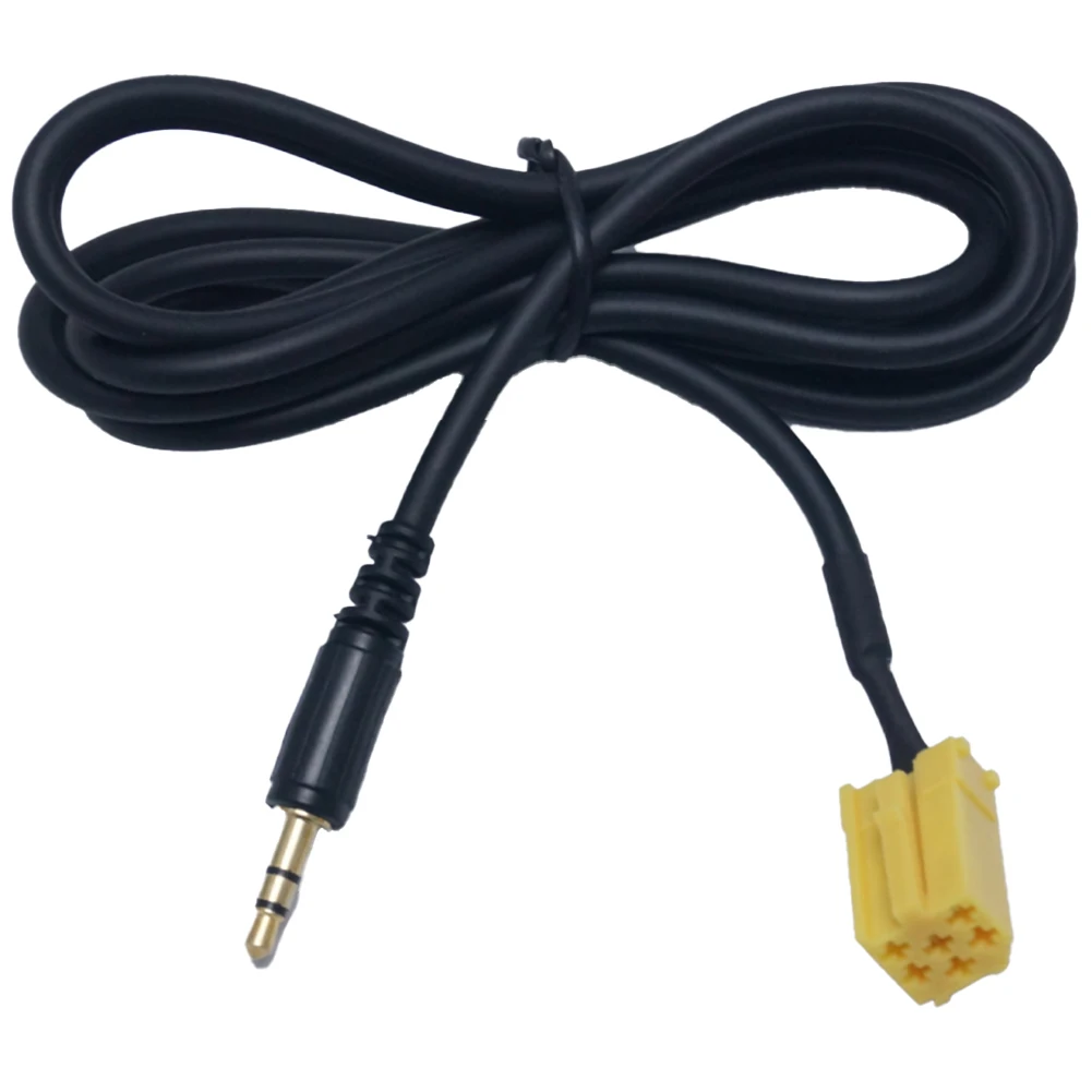 

AUX IN Input Cable Adapter 12V 6pin Radio 3.5mm Interface For Fiat For Alfa For Romeo Car AUX Auxiliary Audio Input Cable