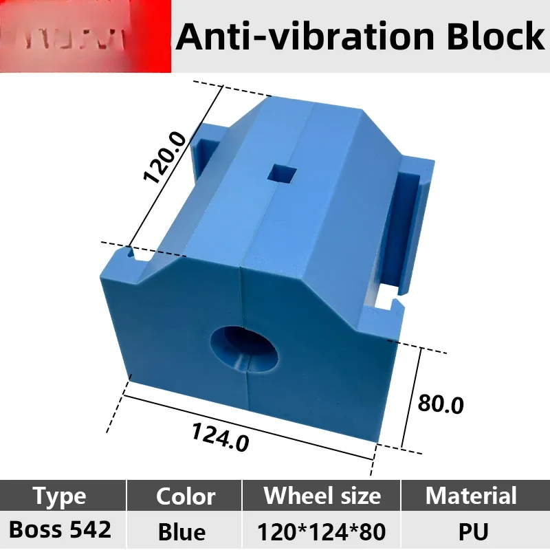 Anti-vibration Block IEMCA BOSS 542 Automatic Bar Feeder Parts