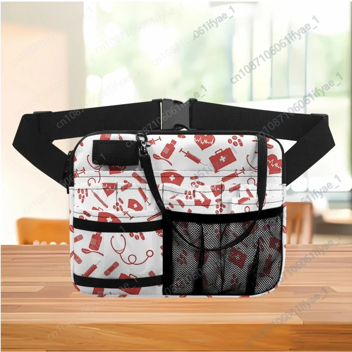 Print On Demand Verpleegkundige Medische Riem Organizer Voor Vrouwen Arts Assistenten Heuptas Multi Pocket Heuptassen 2023