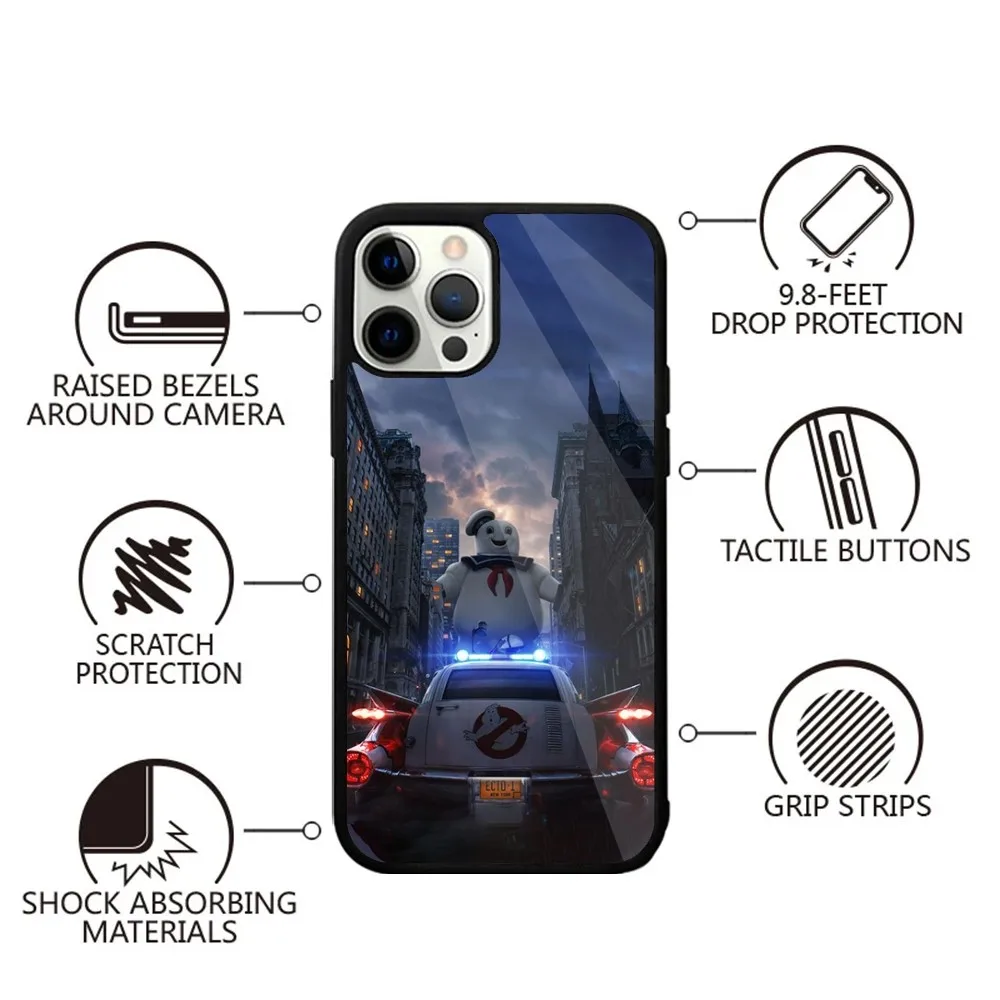 Movie-G-Ghostbusters  Phone Case Strong Magnetic For IPhone 15,14,13,Pro,Max,Plus,11,12,Mini For Magsafe Wireless Charging