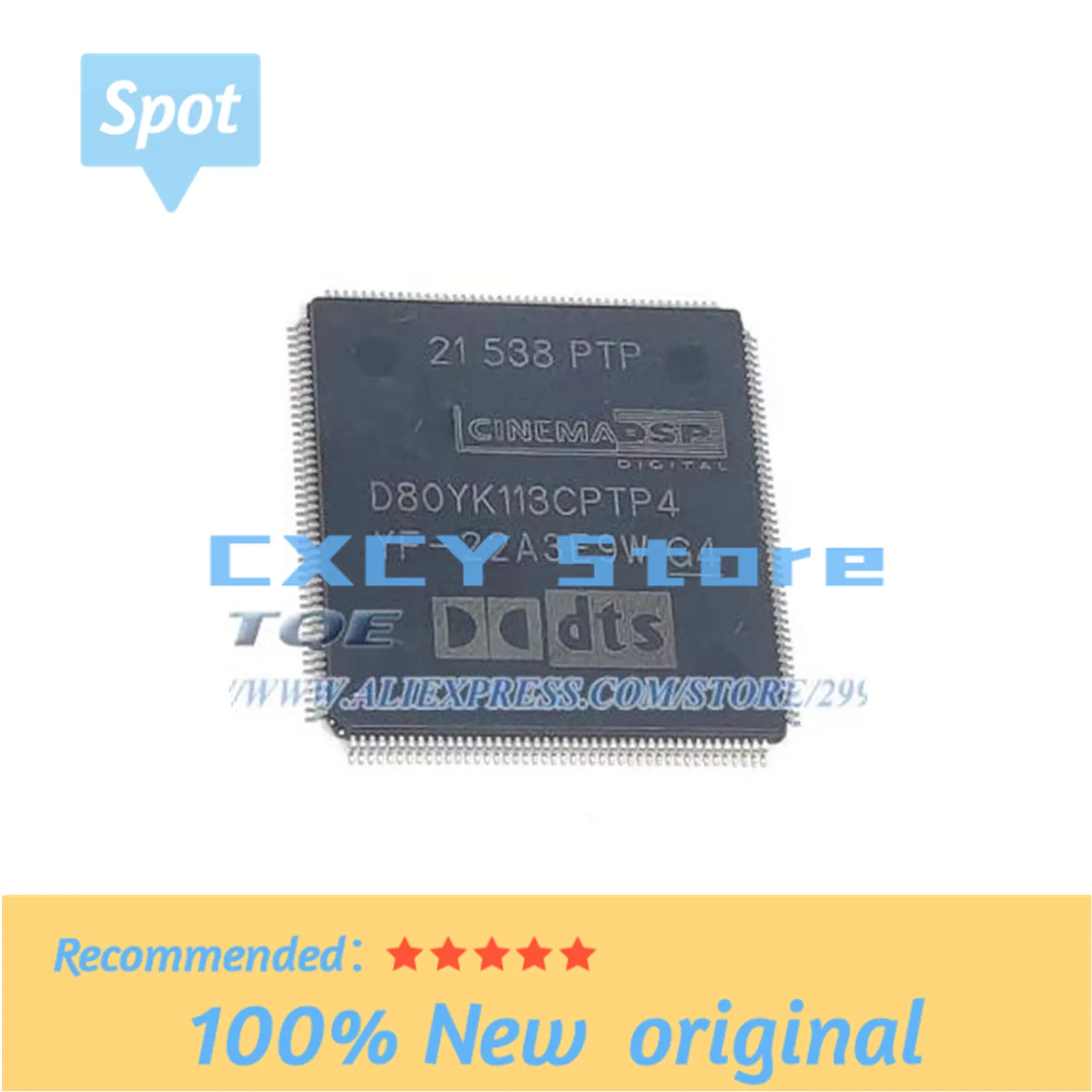 

1pcs/lot Original New D80YK113CPTP4 QFP144 In Stock