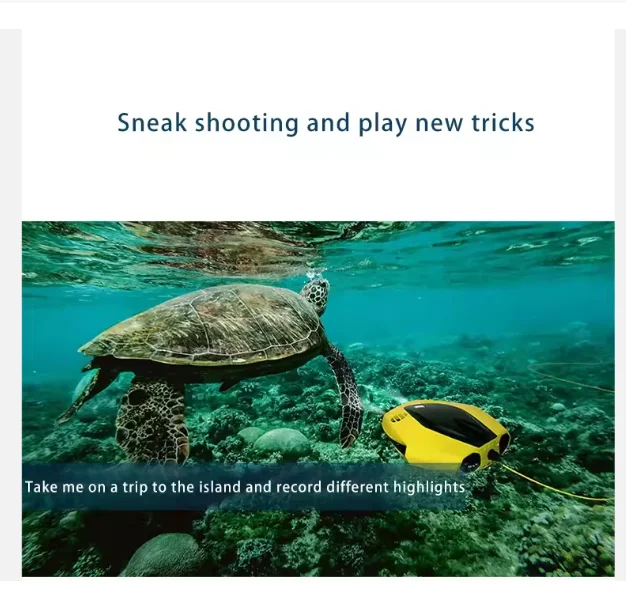 

Underwater Vision HD Underwater Diving Invisible Underwater Machine Portable Remote Controlled Submersible