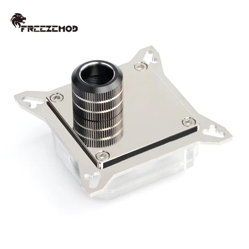 FREEZEMOD คอมพิวเตอร์ GPU Core Water Block เข้ากันได้กับ51*61, 53*53, 55*55, 58*58, 61*61 Hole Pitch 5V RGB AURA SYNC