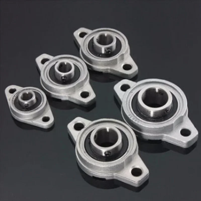 Pillow Block Bearing KFL08 KFL000 KFL001 KFL002 KFL003 KFL004 KFL005 KFL007  8/10/12/15/17/20mm Zinc Alloy Diameter Bore Flange