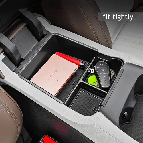 Imagen 2 del producto Para BYD SONG PRO Sealion 5 DMi apoyabrazos caja de almacenamiento portavasos 2026 2025 2024 accesorios interiores de coche