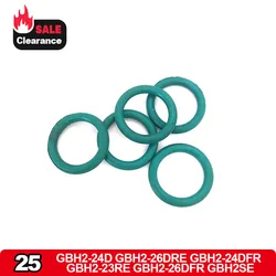 5Pcs O-Ring Replace For BOSCH GBH2-24D GBH2-26DRE GBH2-24DFR GBH2-23RE GBH2-26DFR GBH2SE Rotary Hammer Spare Parts Power Tool