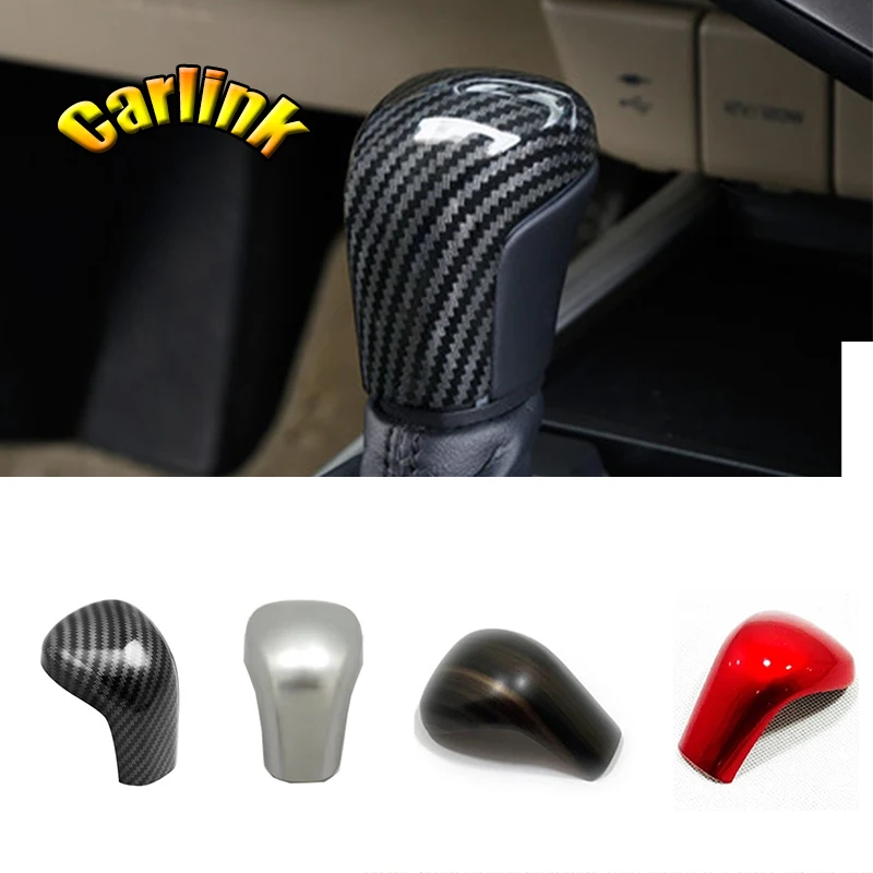 

For Toyota Camry 2018 2019 2020 Avalon 2019 2020 Corolla Hatchback 2019 2020 Carbon Fiber Gear Shift Knob Cover Protection Trim