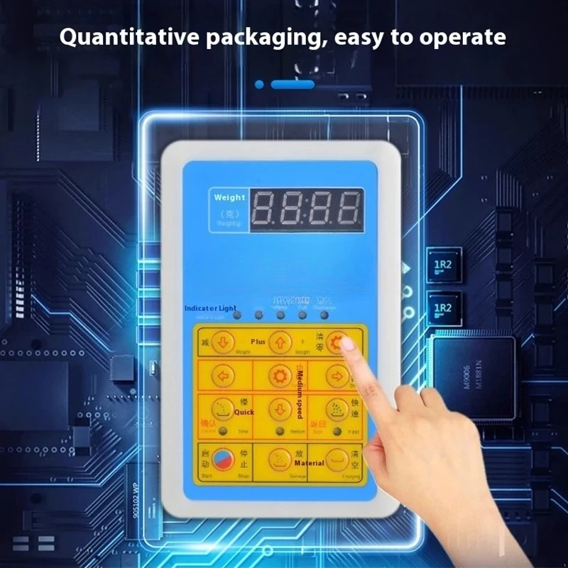 Device Grain Rice Flour Digital Counting Weighing 220V Automatic Tea Granule Powder Filling Machine Small Intelligent Filling