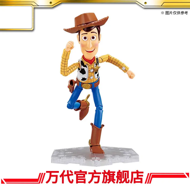 

Коллекционная артикулированная фигурка Bandai Woody из «Истории игрушек 4» с прозрачной подставкой для взрослых коллекционеров