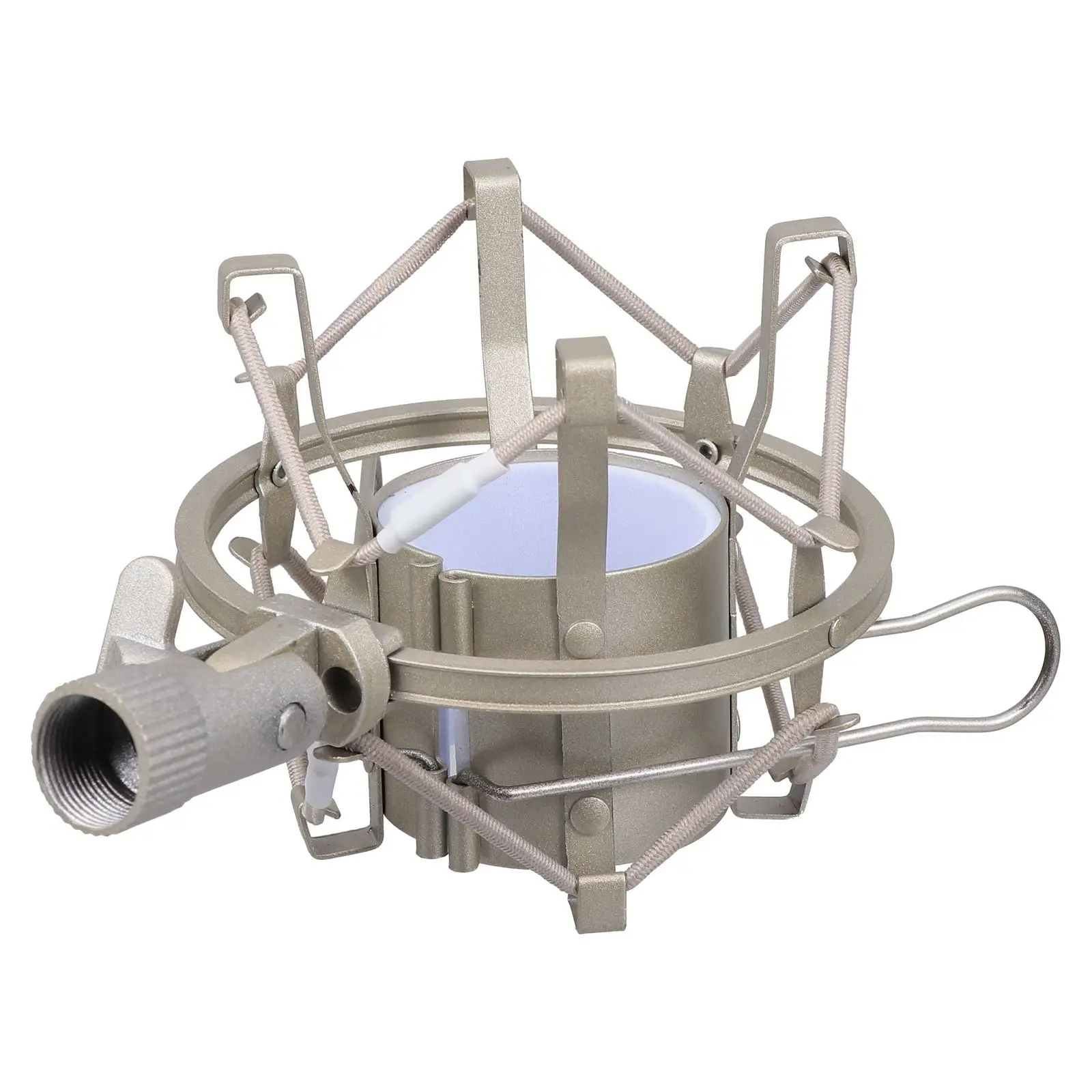 

Mic Anti Vibration Suspension Holder Alloy Shockmount Mount for 45mm Diameter Microphone Bracket Isolate Noise for Live