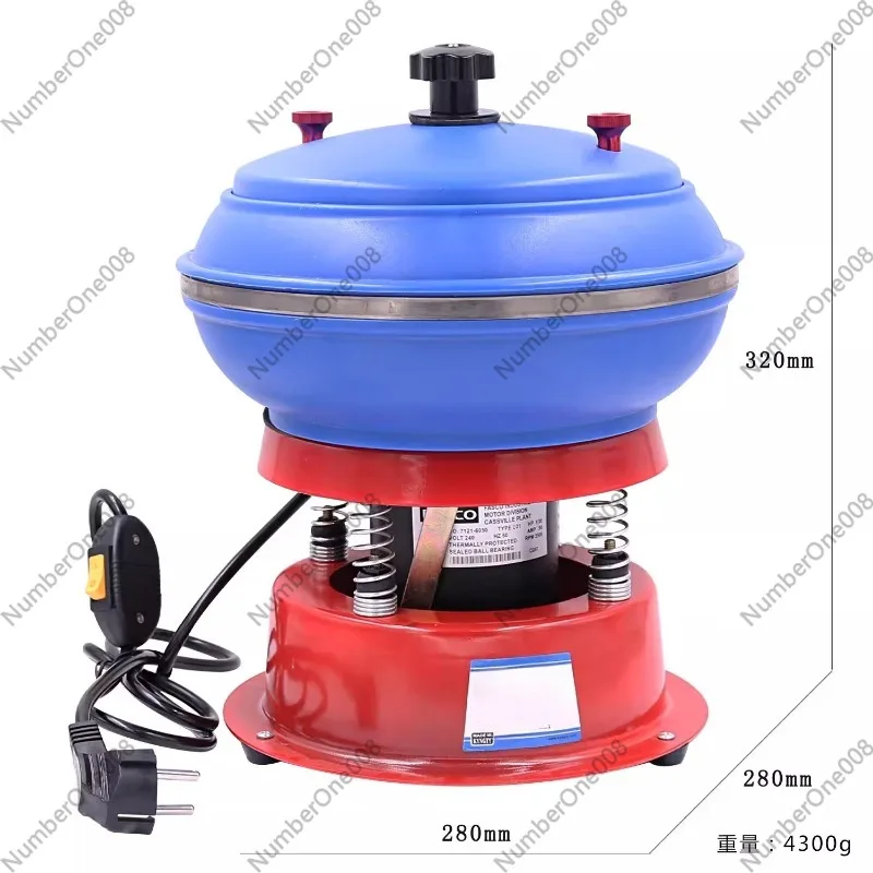 Vibration Polishing Machine for DIY Jewelry, Gemstone Tumbler with Variable Speed, Multiple Sizes