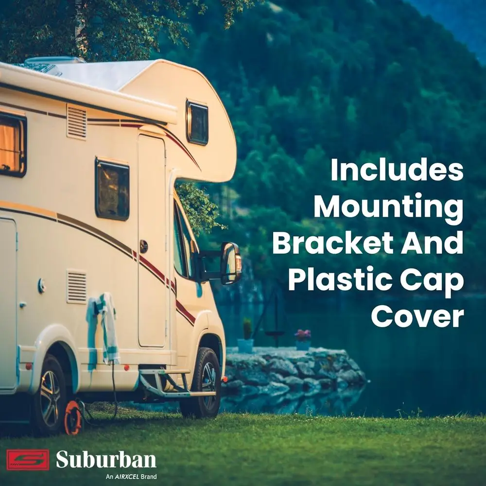 منظم التحول التلقائي Suburban LP-R924 لتحويل إمداد غاز البروبان الآمن والمريح في RV أو متنقلك #5