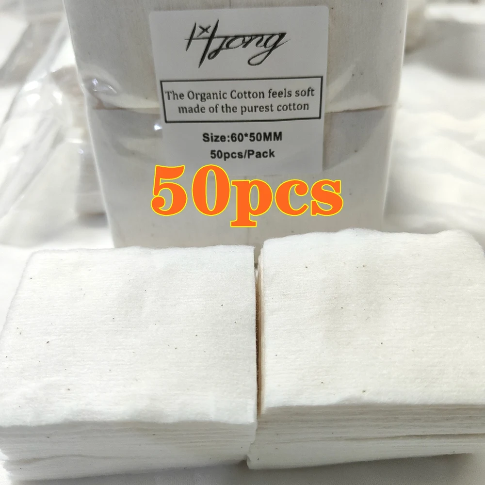 50/100/500Pcs/Pack Hong Original  DIY Wick TEST Cotton No Bleach Healthy Huge Cotton For RDA RBA