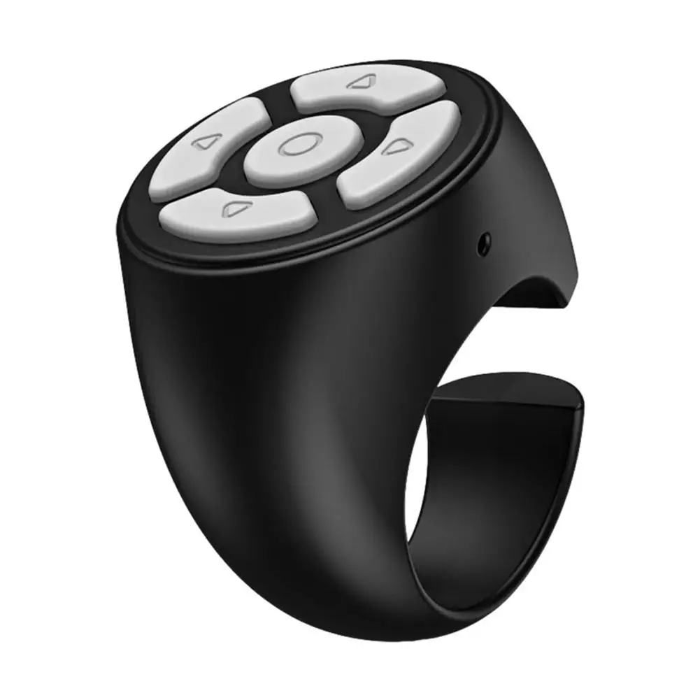 Drahtlose Bluetooth-Fernbedienung, Video Scrolling Ring Page Turner Bluetooth Ring Scroller, wiederaufladbare Scrolling Rings