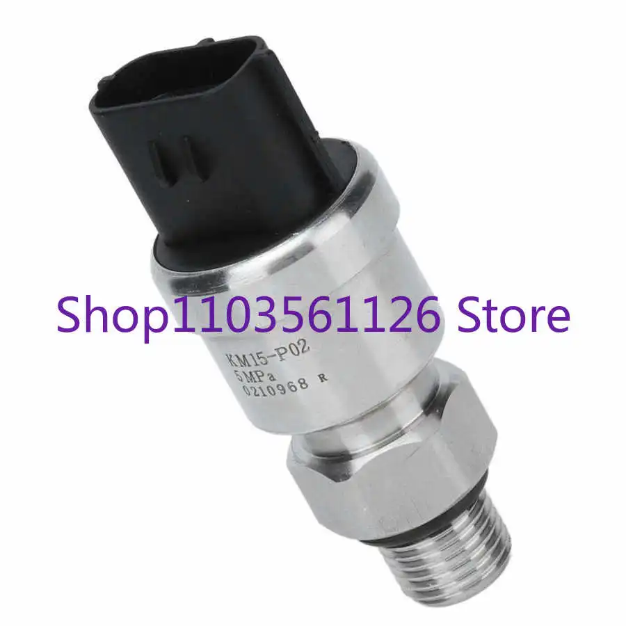 Interruptor de Sensor de baja presión de 5Mpa KM15-P02 para piezas de repuesto de reparación de excavadora Sumitomo modelo SH200 SH210 SH240 SH250 SH300 A1 A2 A3