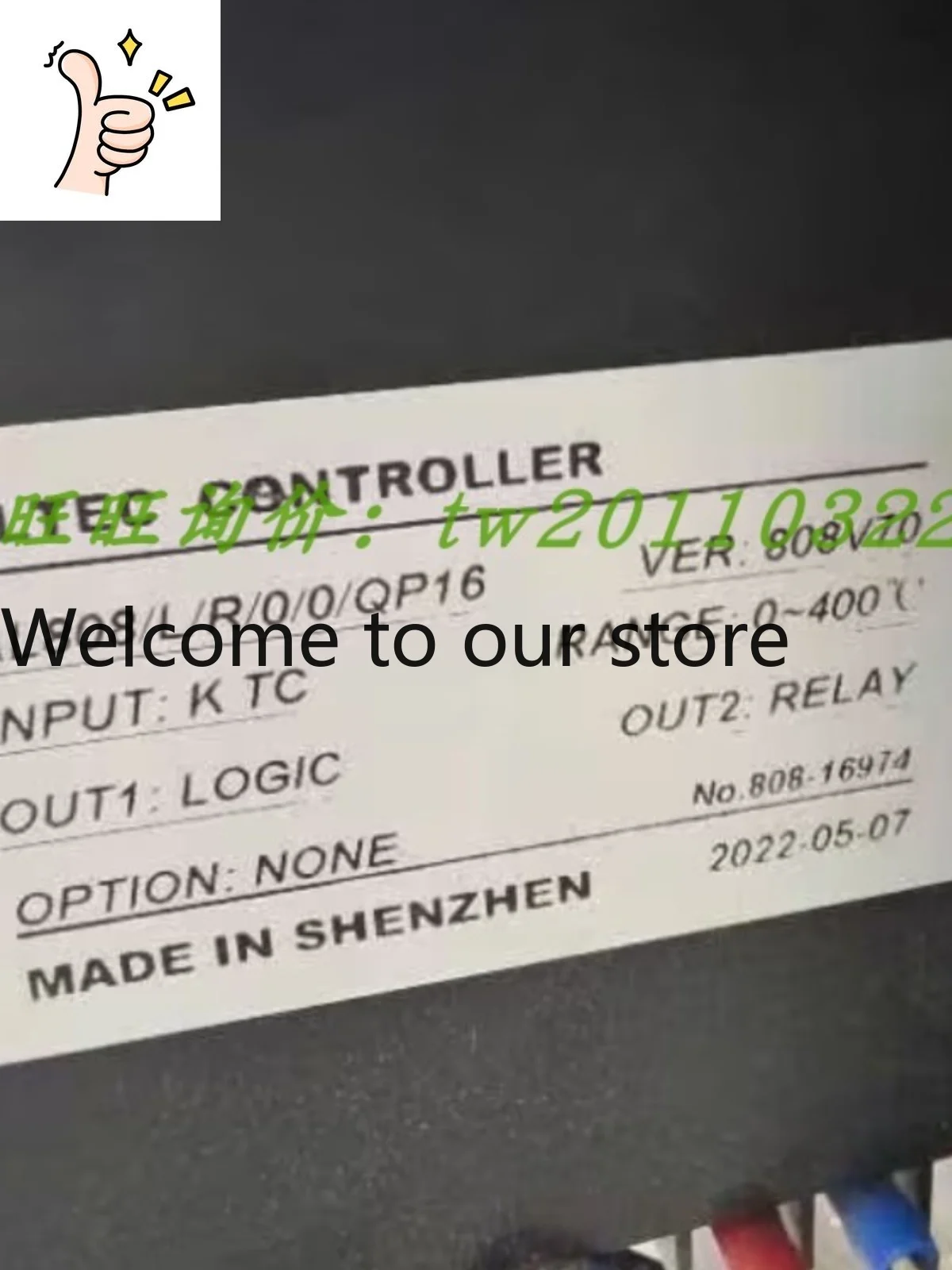 [Physical Photo] AL808/L/R/0/0/QP16 Yatek ALT Temperature Controller In Stock Supply