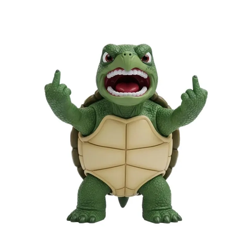 国境を越えた新しい怒りの動物たちギャング像 オフィスデスクトップ装飾玩具フィギュアコレクタブルアイテム 手作りクラフトギフト