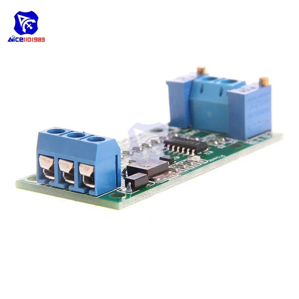 Modulo segnale trasmettitore da tensione a corrente di conversione lineare da 0-5V a 4-20mA DC 12V-24V scheda isolata