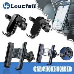 Schwerkraft Auto Telefon Halter 360 ° Rotation Auto Air Vent Clip Montieren Handy Stehen GPS Unterstützung für IPhone 13 12 Xiaomi Samsung