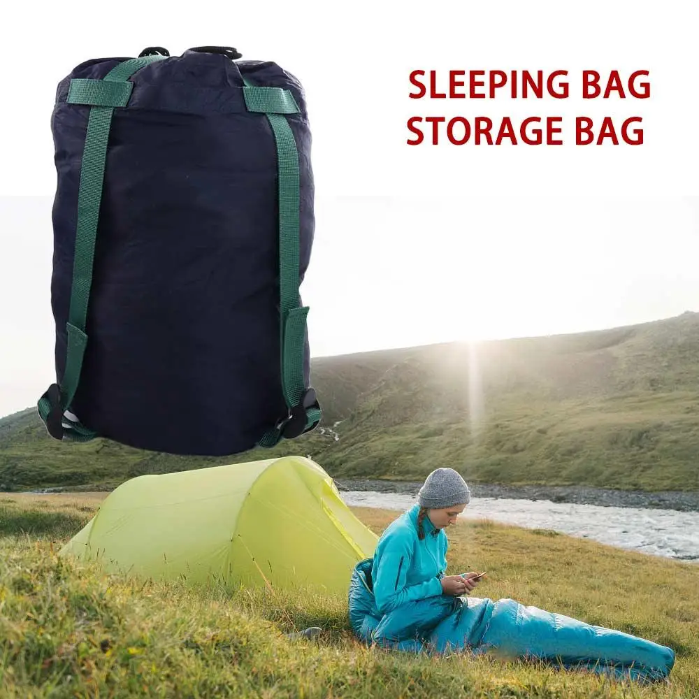 

Pack Hiking Outdoor Camping Emergency Sleeping Storage Bag Sleeping Bag Storage Bag Compression Stuff Sack Outdoor Bivvy