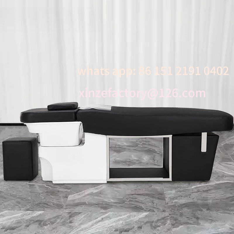 Customizable Barber Shop Water Circulation Fumigation Thai Shampoo Bed Salon Hair Special Ceramic Basin