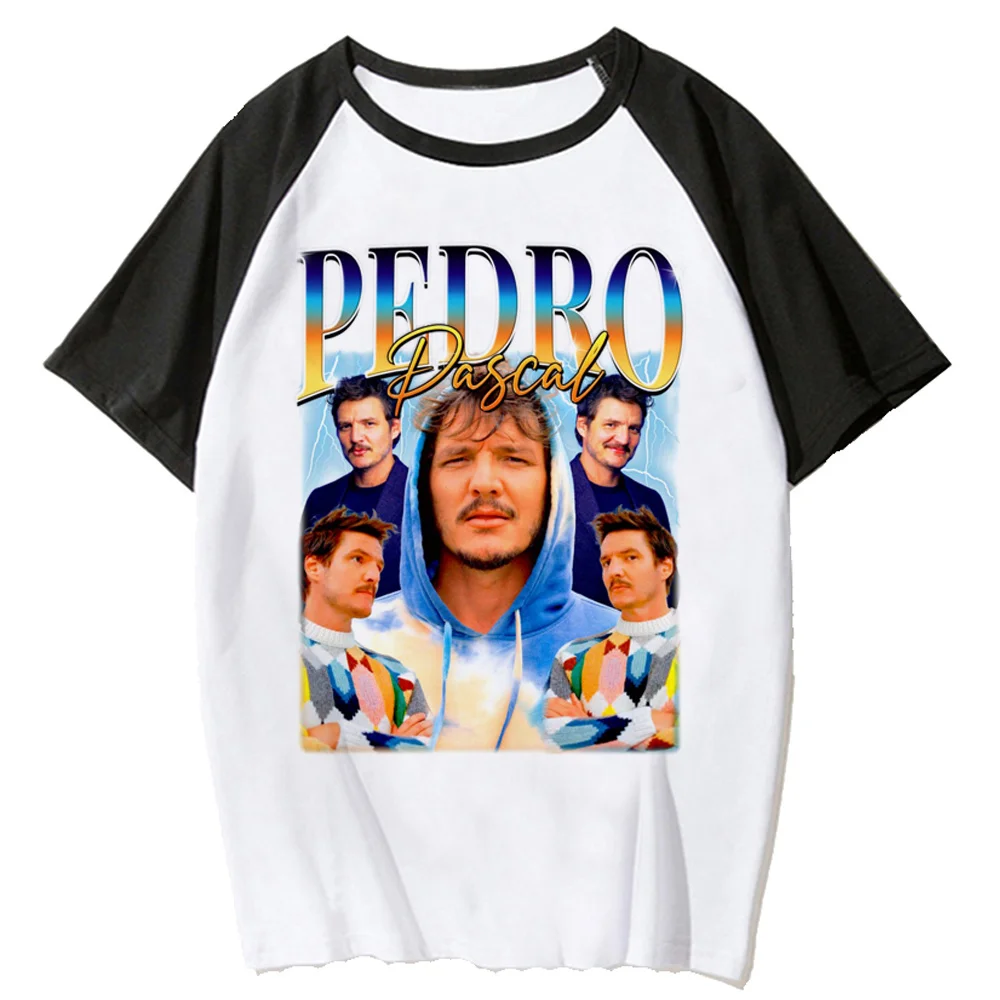 

Pedro Pascal tshirt women anime funny summer tshirt girl graphic designer anime clothes