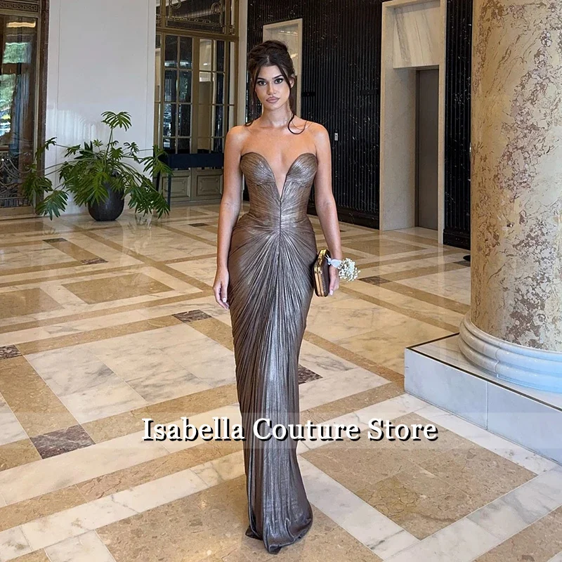 

Thinyfull Formal Mermaid Prom Evening Dresses Saudi Arabia Sweetheart Shiny Party Dress Night Cocktail Prom Gowns Customized