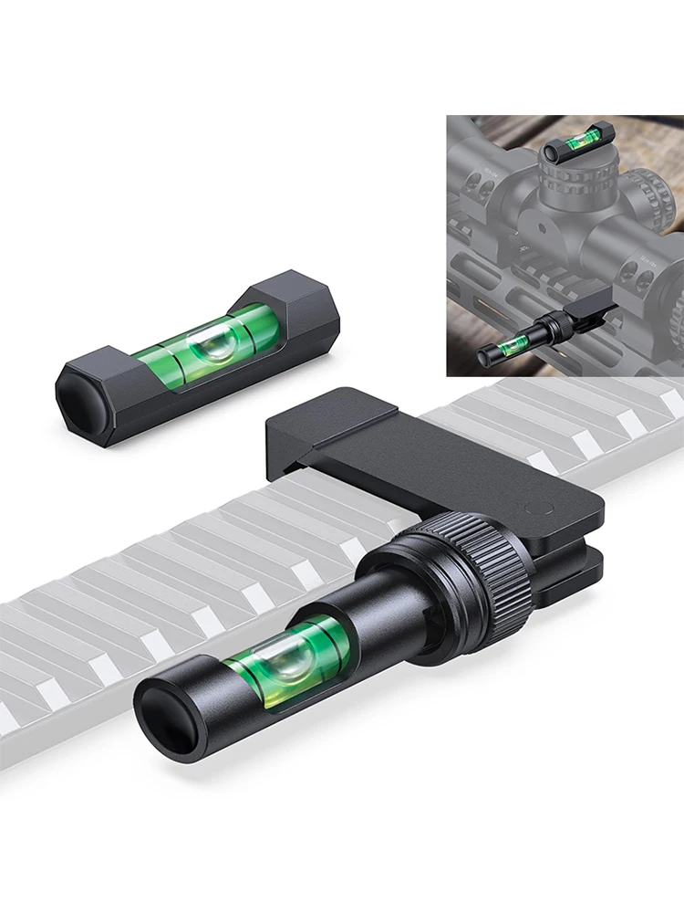 Kit de nivellement de lunette EZshoot avec niveau magnétique, calibration de précision, niveau pliable anti-inclinaison