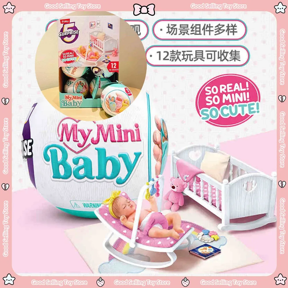 Miniverse Anime Fiugres Mini Baby Action Figure Baby Series Mysterious Box My  Mini Baby Surprise Decoration Christmas Gift Toys