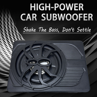 10-inch 600-watt slim under-seat powered car subwoofer, high-power, low-distortion amplifier, excellent heat dissipation.