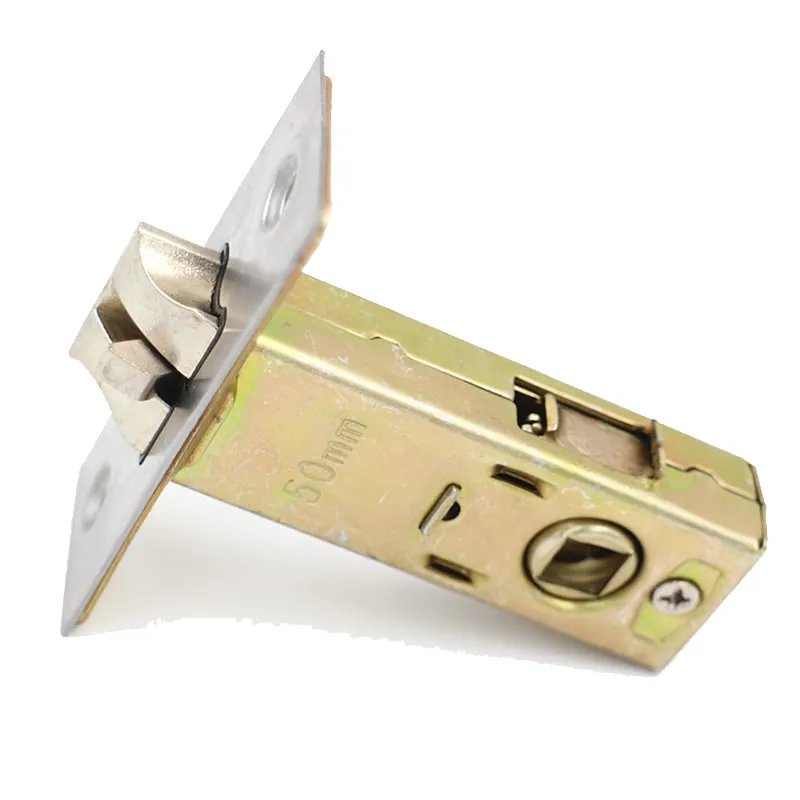 Room lock Single tongue lock  body,margin 50mm ,Door lock repair parts, bathroon door Hardware