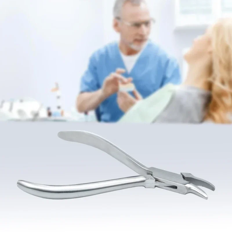 

Dental Orthodontic Flat Sharp Trigeminal Top Pliers Distal End Cutter Curving Wire Ligature Cutter Bracket Removing Forcep