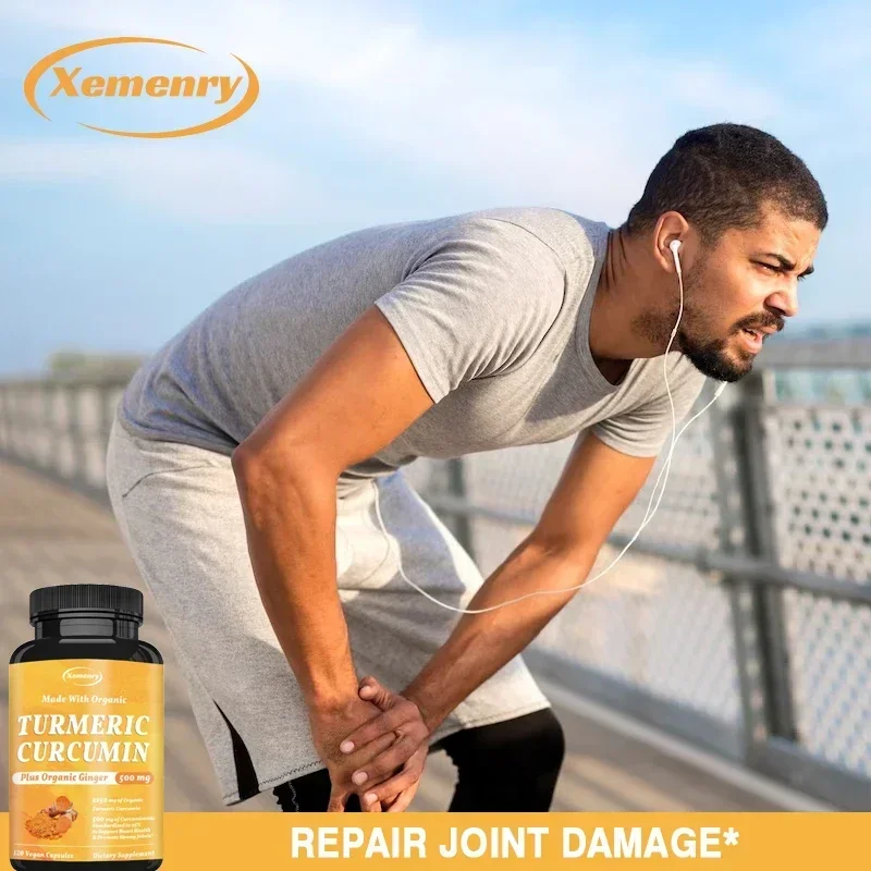 Curcumina de cúrcuma com pimen - Turmeric Curcumin Capsule avaliação e preço
