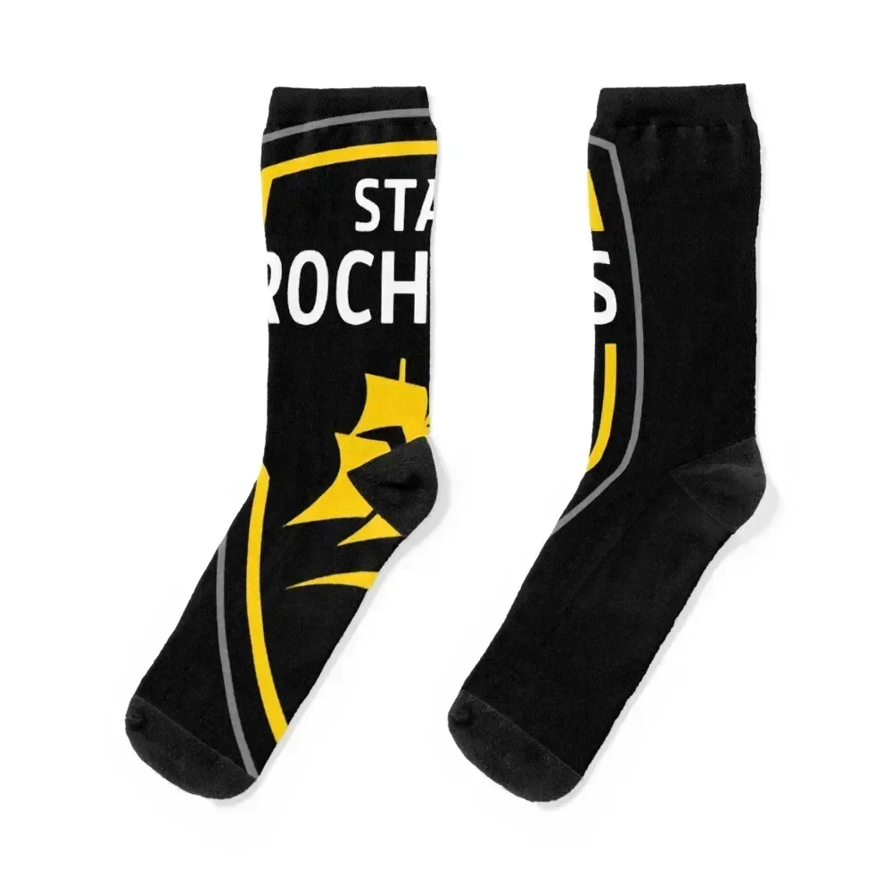 Stade Rochelais Rugby logo Socks compression Climbing hiphop Men Socks Luxury Brand Women's
