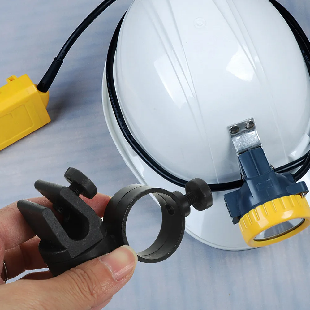 

Комплект из 2 держателей для фонарика на каску, из АБС-пластика, для безопасного крепления рабочего фонаря