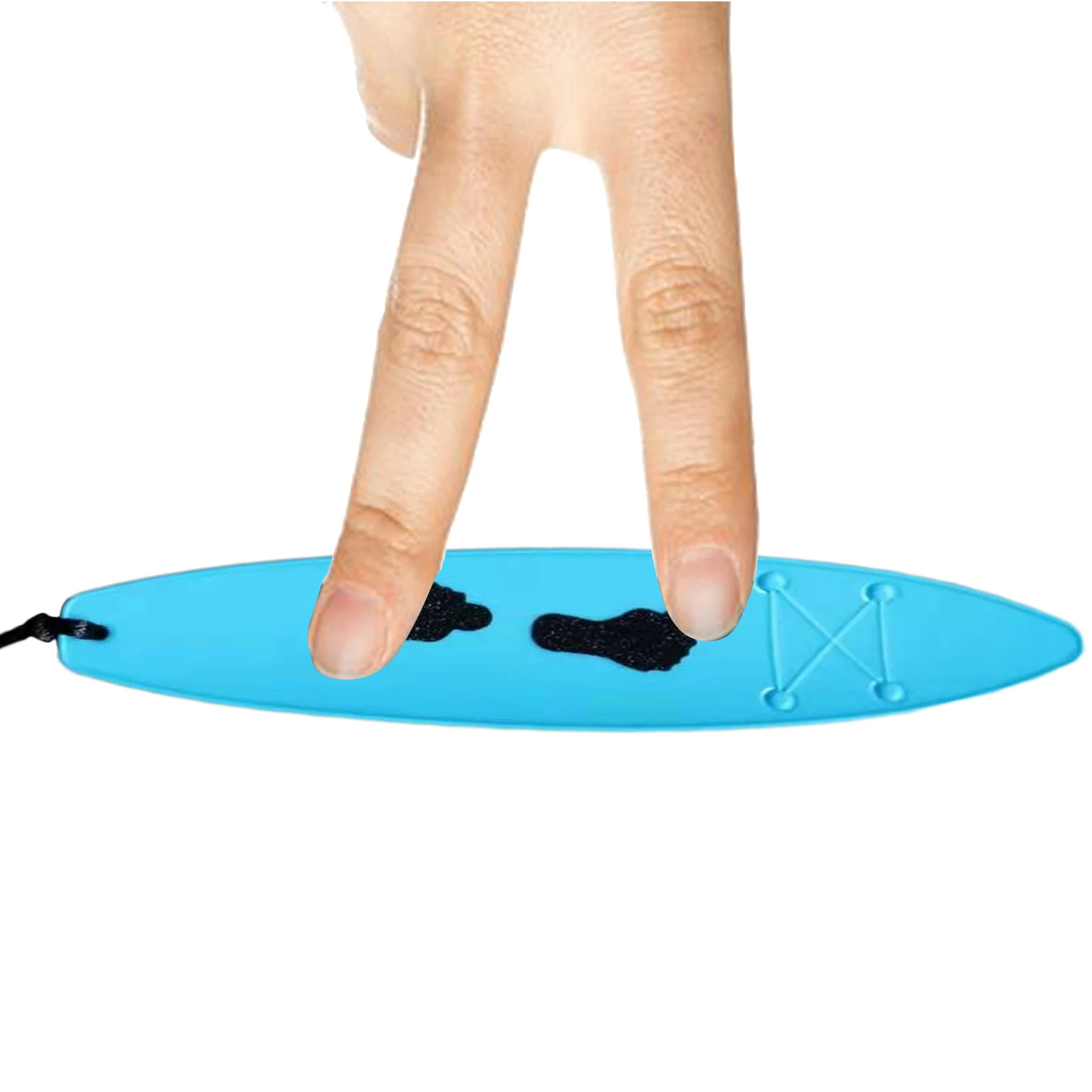 Mini Surfboard Surfing Finger Board For Car With Adjustable Rope Fingerboard Toy Relieve Stress Surf The Wind Mini Surfboard Toy