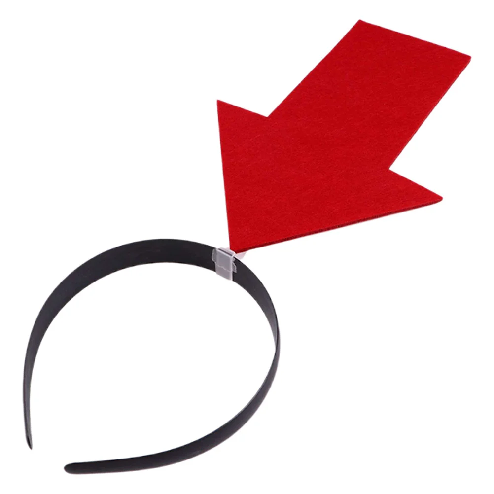 Lustiges Pfeil-Stirnband, Fotokabinen-Requisiten, Abschlussball-Dekoration, Abschlussfeier, Kopfbedeckung, Neujahr, Papierfilz, britisch – Detail 2