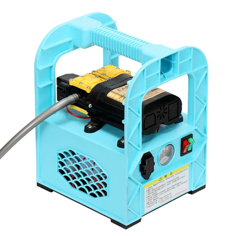 Rechargeable pump watering artifact