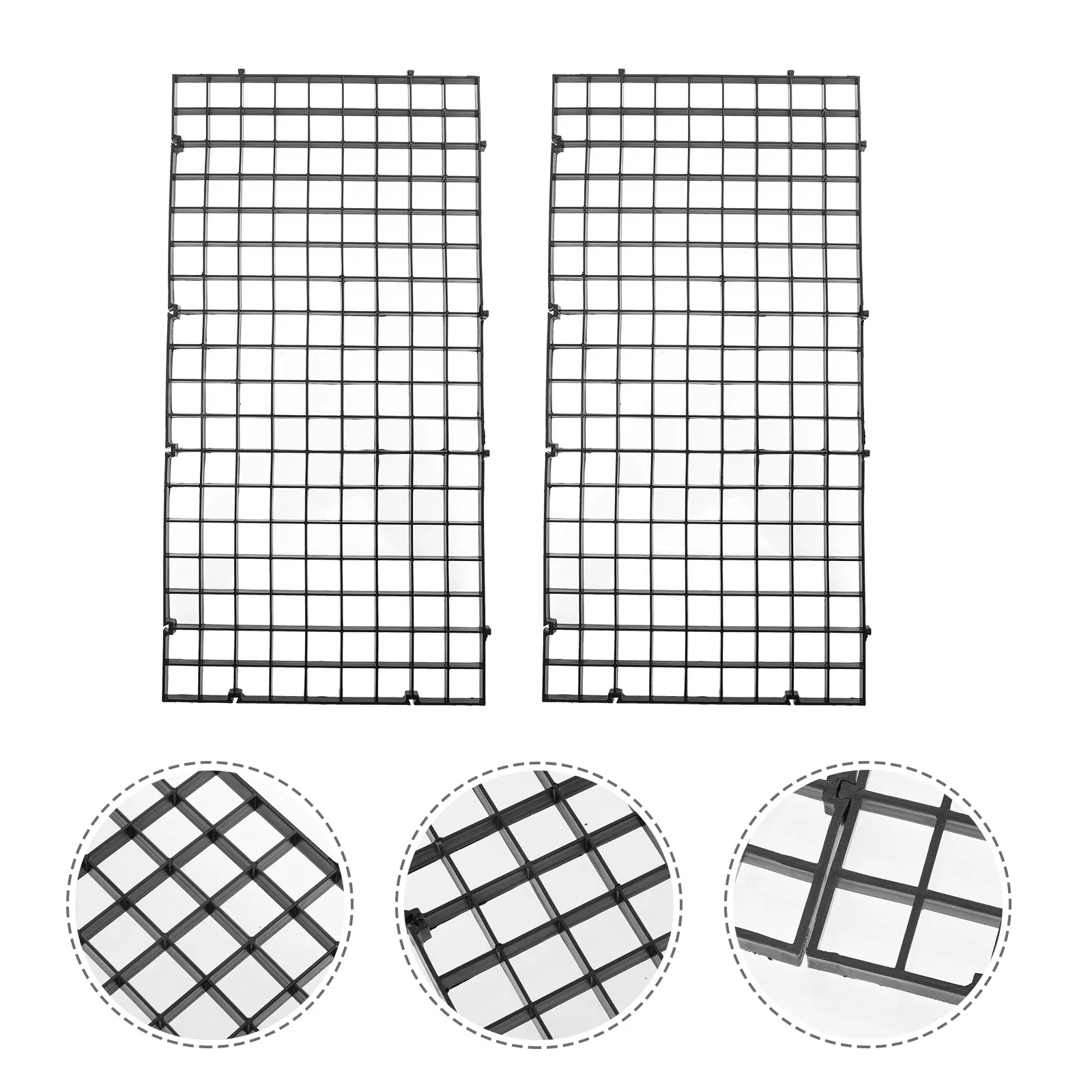 

10Pcs Aquarium Separator Grid Tray Fish Tank Divider for Fish Isolation Breeding Protection High Survival Rate Bottom Filter