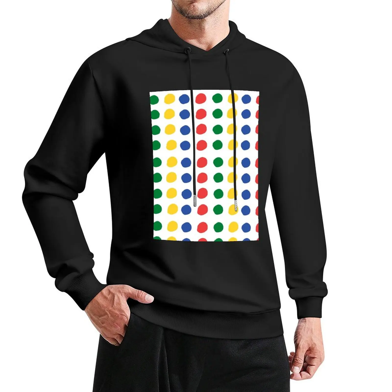 twister pattern Pullover Hoodie autumn jacket men pullover