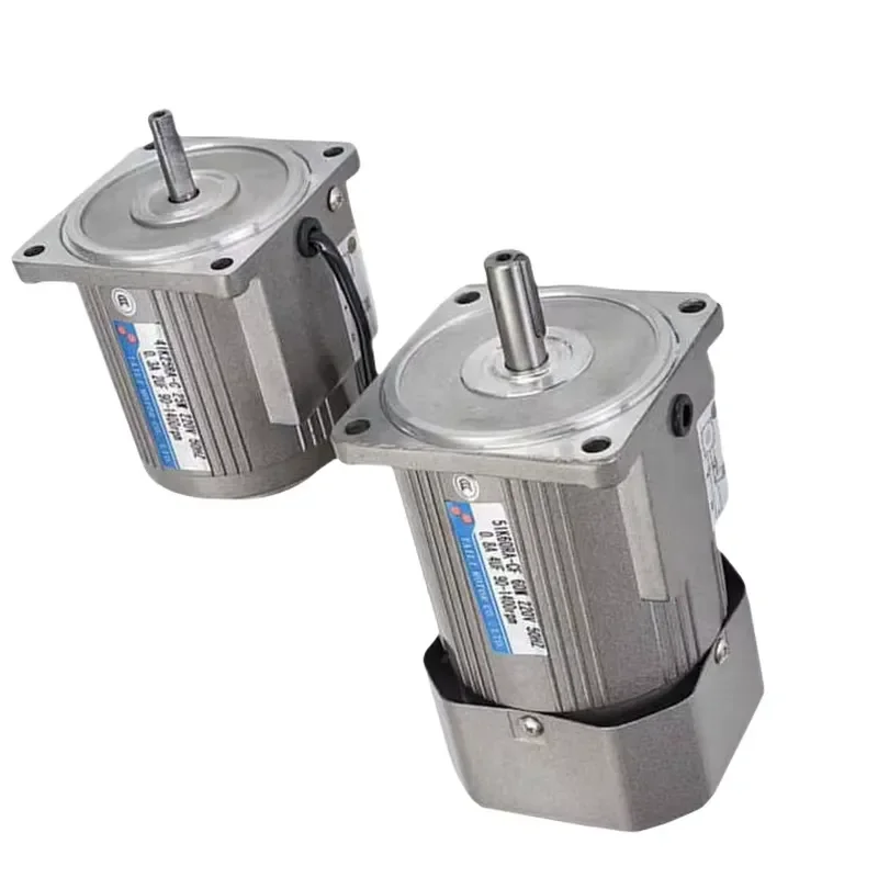 15W Single Phase AC Induction Fan Motor 220V Micro Gear Motor With Speed Governor For Industrial Equipment High Torque