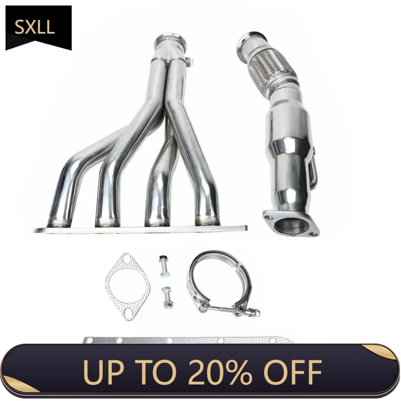 

SXLL 05-07 Cobalt Stainless Steel Stainless Steel/Ion 2.0 Liter Stainless Steel Exhaust Manifold Header