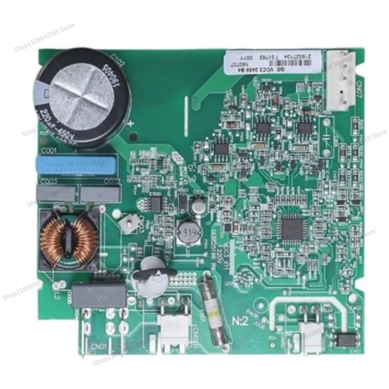 Refrigerator Inverter Main Board Replacement Part, Compatible with EECON-QD VCC3 2456 B4, OEM Part Number 193525196