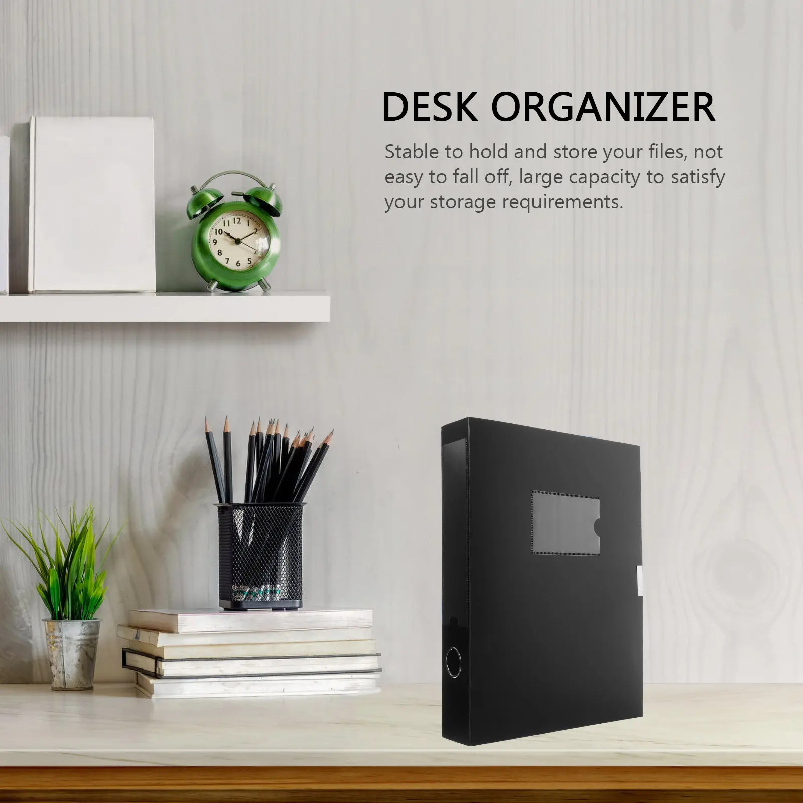 

2 шт., органайзер для файлов формата А4, износостойкий настольный ящик для хранения, многофункциональный органайзер для бумаги, аксессуары для офиса, дома и учебы